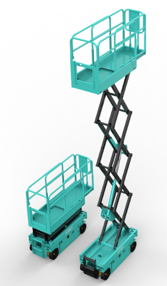 6-14 meter self-propelled scissor lift platform